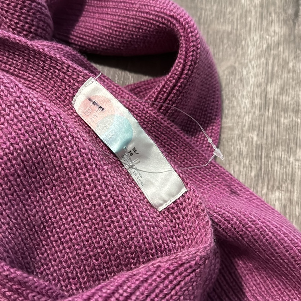 NWOT free people Orchid Convertible Open-Back Sweater Tank XL - Picture 6 of 6